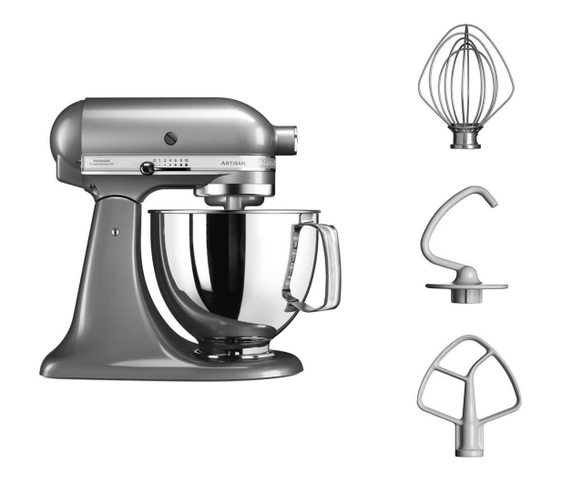 KITCHENAID Robot planetarny 5KSM125 ECU Artisan Grafitowy - 1378893 - zdjęcie